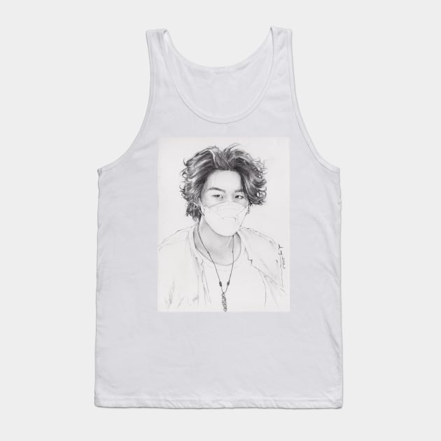 Incheon Airport Min Yoongi Tank Top by emopod